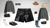 How to Style Black Leather Shorts from Day to Night