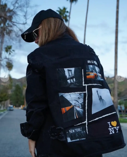 New York Oversized Denim Jacket