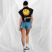 Smiley Cropped Vest