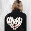 Worry Less Cropped Denim Jacket